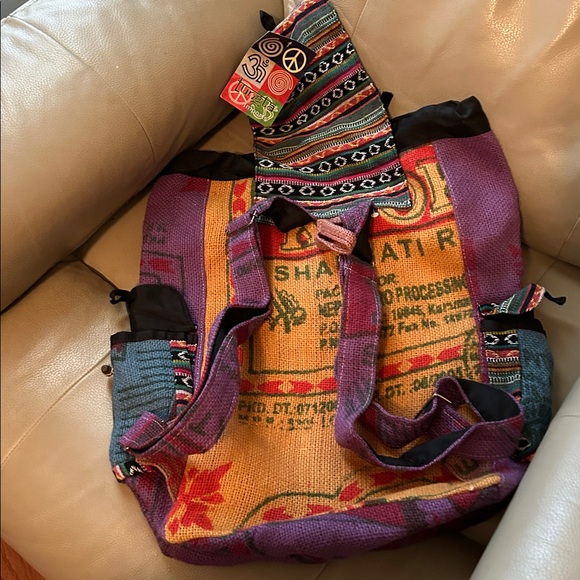 Colorful Bohemian Backpack - Picture 3 of 3